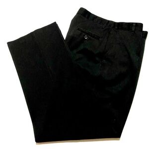 VAN HEUSEN Boys Black Dress Pants Slacks Trousers Size 20 30x30